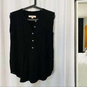 🌻 LOFT Black Blouse